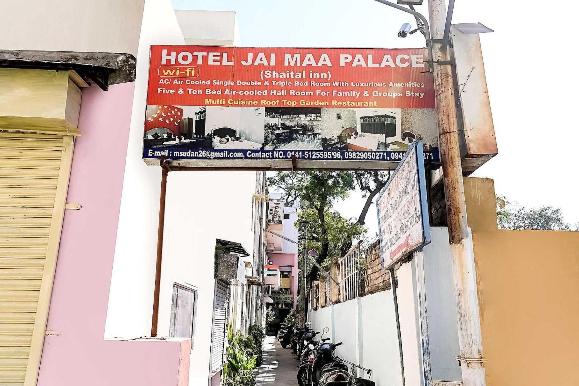 Super Oyo Flagship 72253 Jai Maa Palace Hotel Джапур Экстерьер фото
